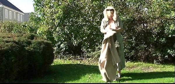  Blonde mother in law taboo sex outdoors